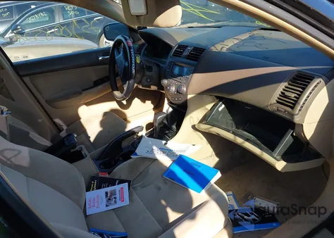 2007 Honda Accord 2.4 Se из США, поврежденный, VIN 1HGCM56367A192966